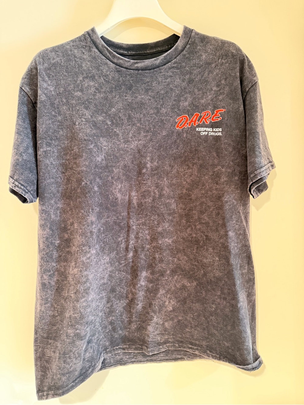 D.A.R.E. Short Sleeve Tee - Vintage Wash Gray